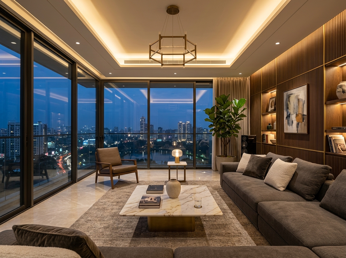 Luxury Duplex Living Room
